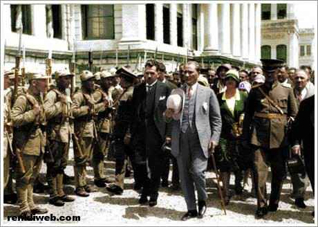 renkli Atatürk fotoğrafları 6