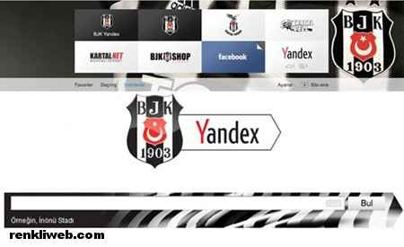 Beşiktaş Yandex Browser